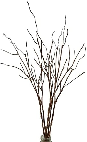 5PCS Artificial Curly Willow Branches for Decor