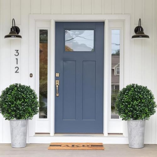 Artificial Boxwood Topiary Ball Set of 2 UV Resistant