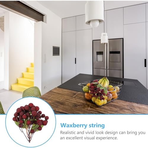 Realistic Simulated Bayberry Faux Fruit Decor