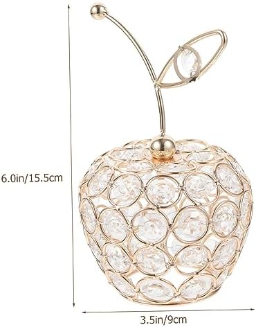 DECHOUS Crystal Fruit Adornment Desktop Decoration