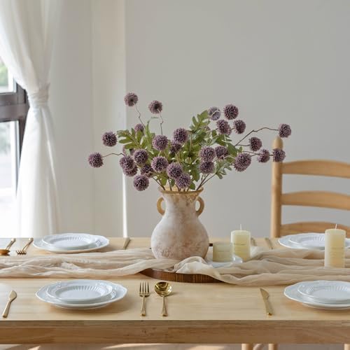 Mizii 6Pcs Artificial Chrysanthemums with Stems
