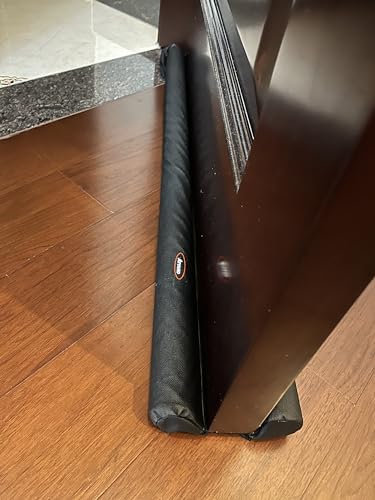 ATYARD Door Draft Stopper 29-32 Inch Black Adjustable