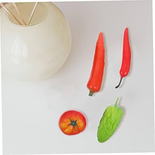 12pcs Lifelike Vegetable Models for Display and Photography