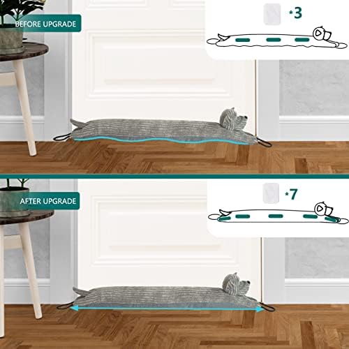 Marwood 36 Inch Grey Dog Draft Stopper