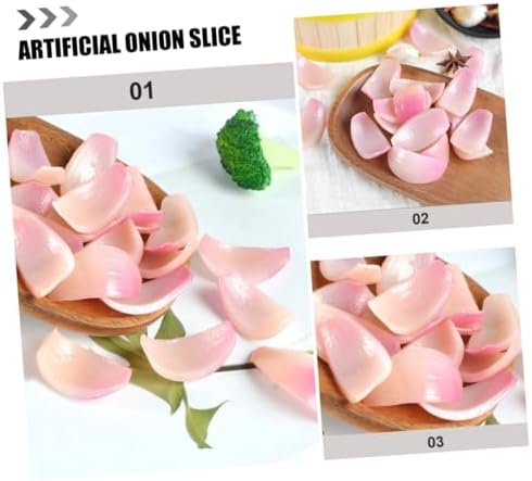 PRETYZOOM Artificial Onion Vegetables Decor for Desktop Photography Props