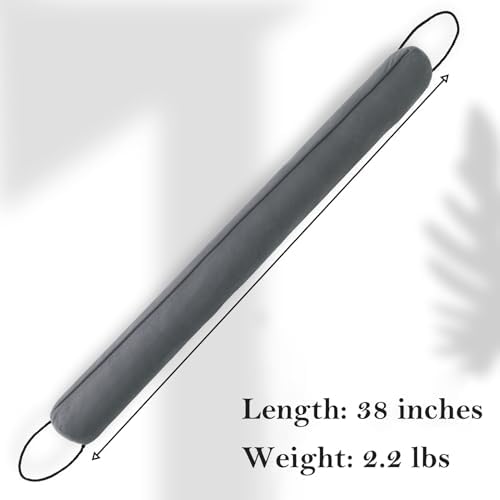 Sunolga 38 Inch Door Draft Stopper Gray