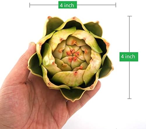 Large Green Artificial Artichokes for Decorations