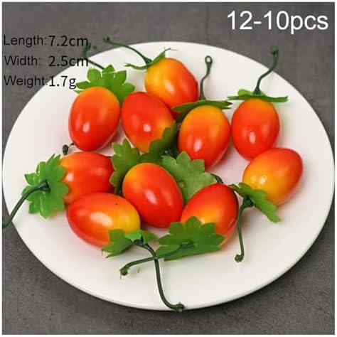 SBTRKT 10 Pcs Artificial Fruit Decoration Props