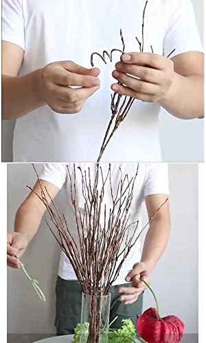 5PCS Artificial Curly Willow Branches for Decor