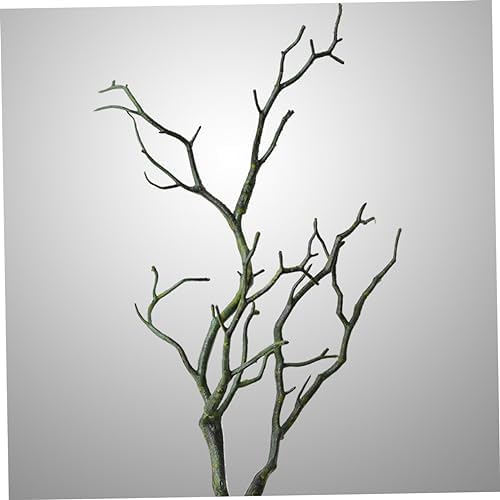 3pcs White Dried Tree Branches for Wedding Decorations