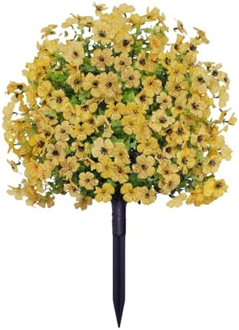 236in Artificial Violet Topiary Tree with Ground Spikes
