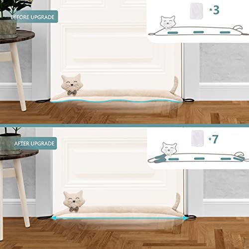 Marwood Decorative Door Draft Stopper with Hanging Loops