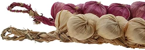 Woration Artificial Garlic and Onion Decor Set