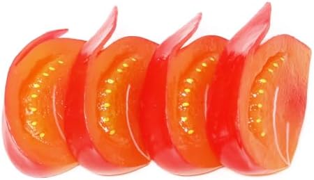 Honbay 4PCS Realistic Artificial Tomato Blocks