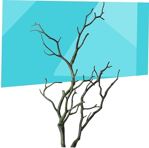3pcs White Dried Tree Branches for Wedding Decorations