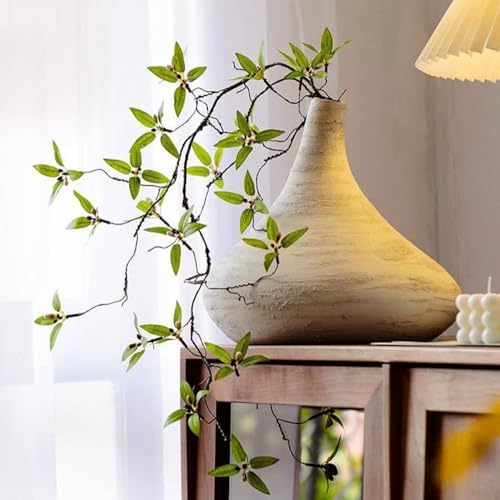 MelorcaGuilla Artificial Plants 2PCS 433 Faux Branches for Vase