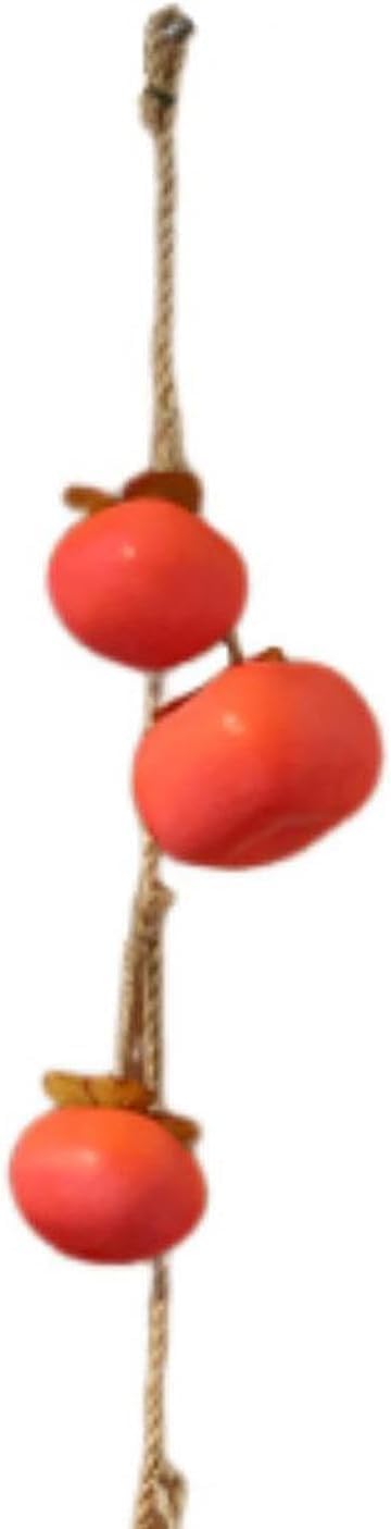 Artificial Persimmon Ornament Red Hanging Pendant