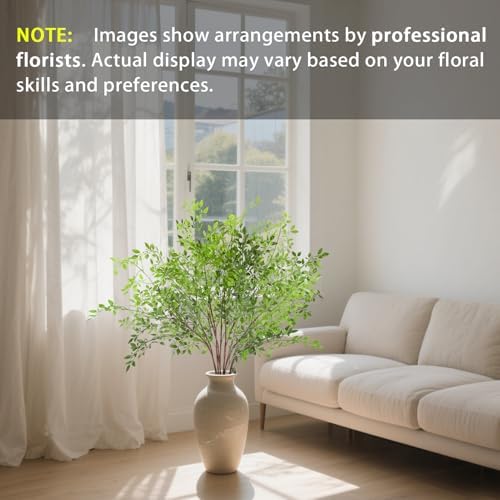 3PCS Artificial Nandina Stems for Vase Decor 433 Inch