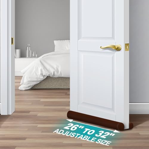 MAXTID 32 Inch Door Draft Stopper Brown
