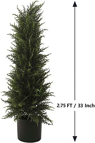 275 Ft Cedar Topiary Tree for Front Porch