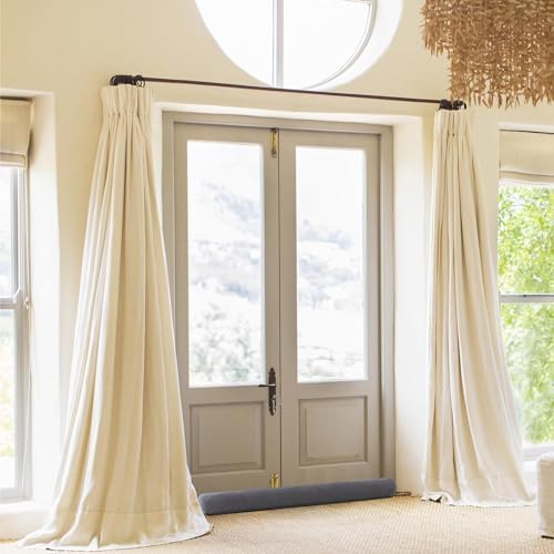Sunolga 38 Inch Door Draft Stopper Gray