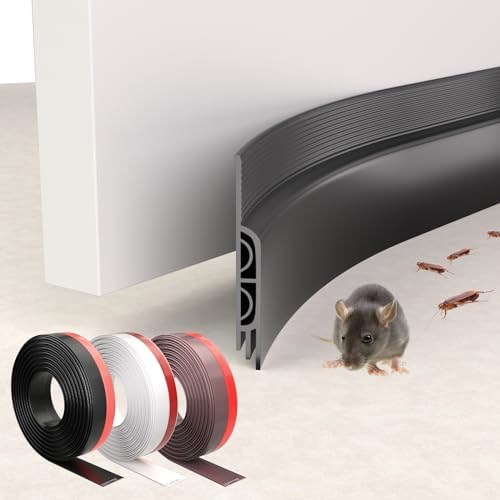 Vannesse 39 Inch Door Draft Stopper Black