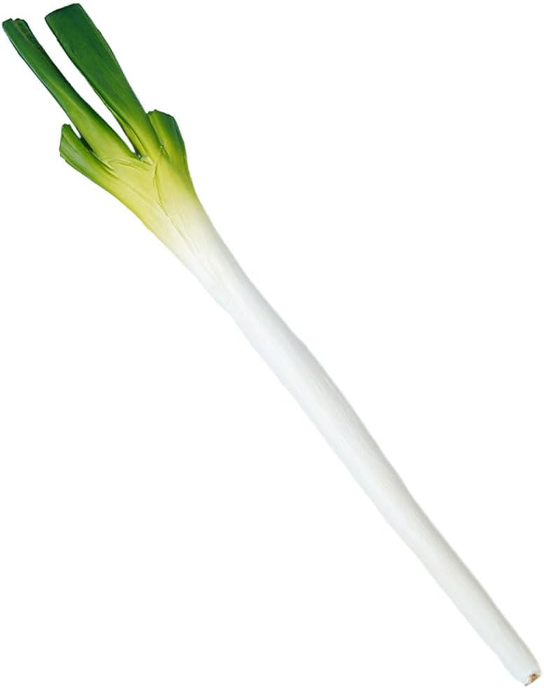 LUOZZY Artificial Green Onion Model Realistic Fake Scallion Photo Prop