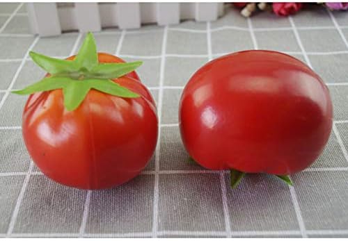 10Pcs Artificial Tomatoes for Home Decor and Photo Props