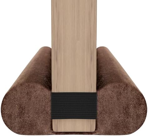 BKSAI Upgraded Door Draft Stopper 28-32in Brown