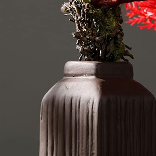 Artificial Bonsai Pine Tree Decor with Vase