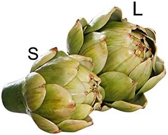 4pcs Lifelike Artificial Artichoke Decor for Home Kitchen Party