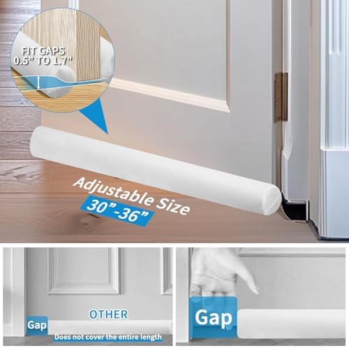 Neween Door Draft Stopper for Winter Insulation