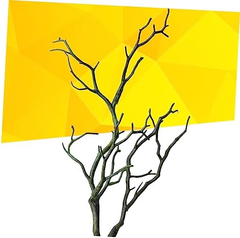 3pcs White Dried Tree Branches for Wedding Decorations
