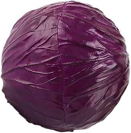 iplusmile Artificial Purple Cabbage Home Decor