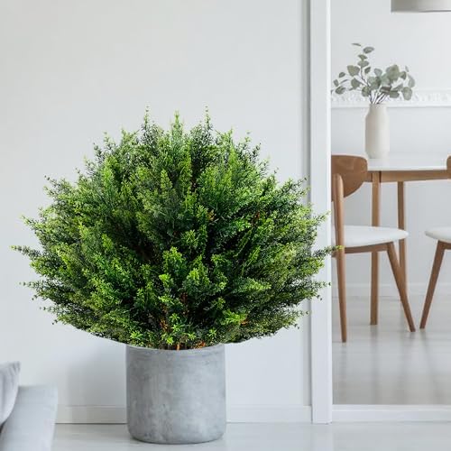 Bietrun Artificial Cypress Topiary 2 Pack