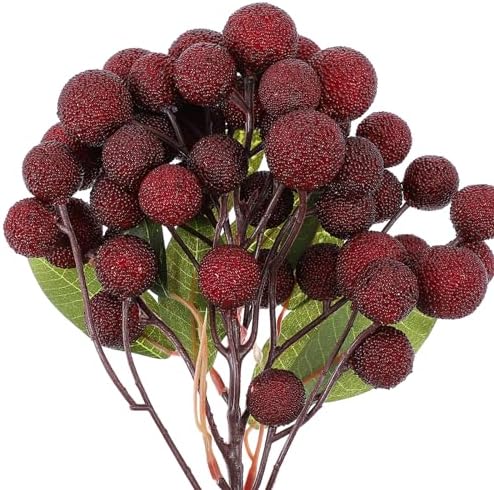 Realistic Simulated Bayberry Faux Fruit Decor
