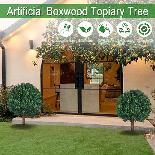 Artificial Cypress Topiary for Garden and Porch