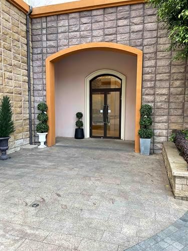 4ft Artificial Boxwood Topiaries UV Resistant 2 Pack