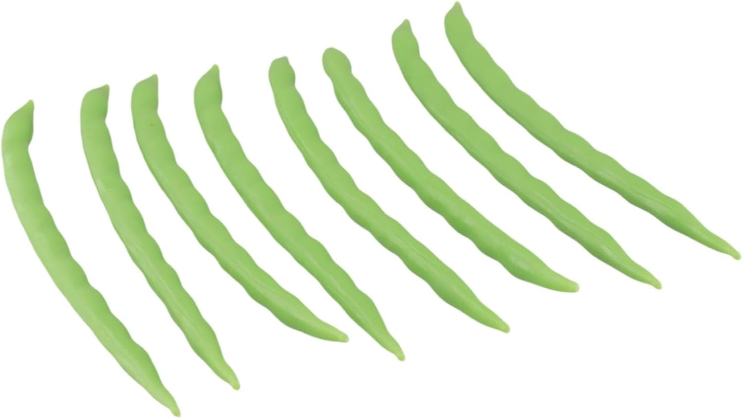 Lifelike Green Beans Artificial Decor 8 Pieces