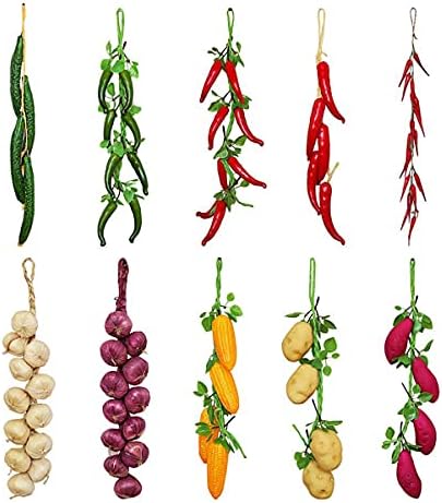Artificial Fruit Vegetable String for Home Kitchen Decoration