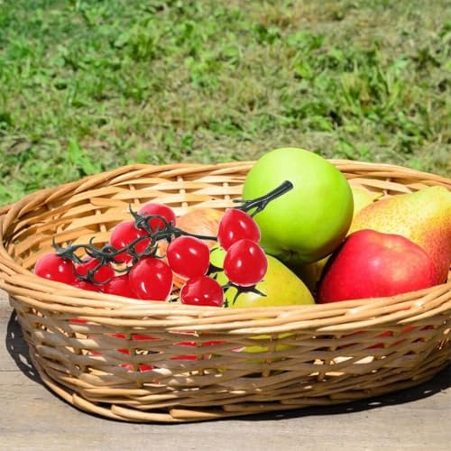 Alipis Artificial Red Cherry Tomatoes Decor Props