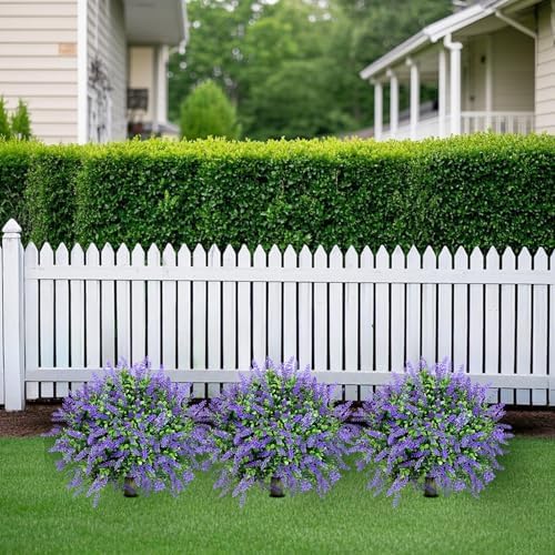 Set of 2 Artificial Boxwood Topiary Ball Trees 16 Inch UV Resistant