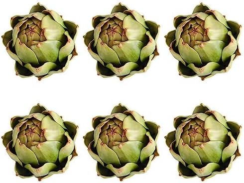 Large Green Artificial Artichokes for Decorations