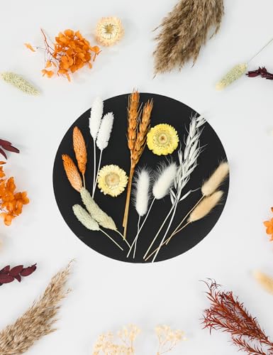 DIY Dried Flower Set with Twine Orange