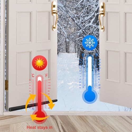 TONINT Large Door Draft Stopper Weather Seal