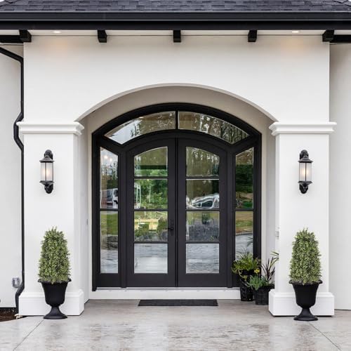 30 Inch Artificial Boxwood Topiary 2 Pack Outdoor Decor