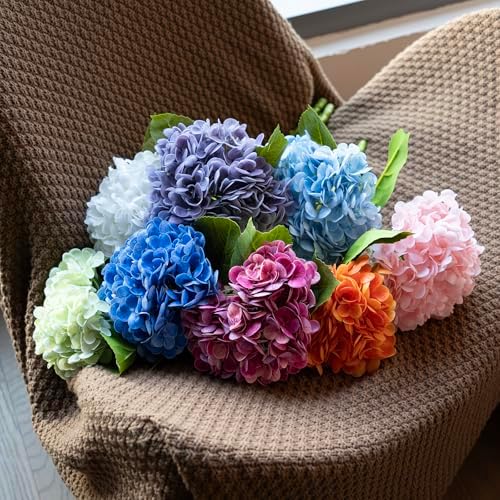 3PCS Realistic Artificial Hydrangea for Home Decor