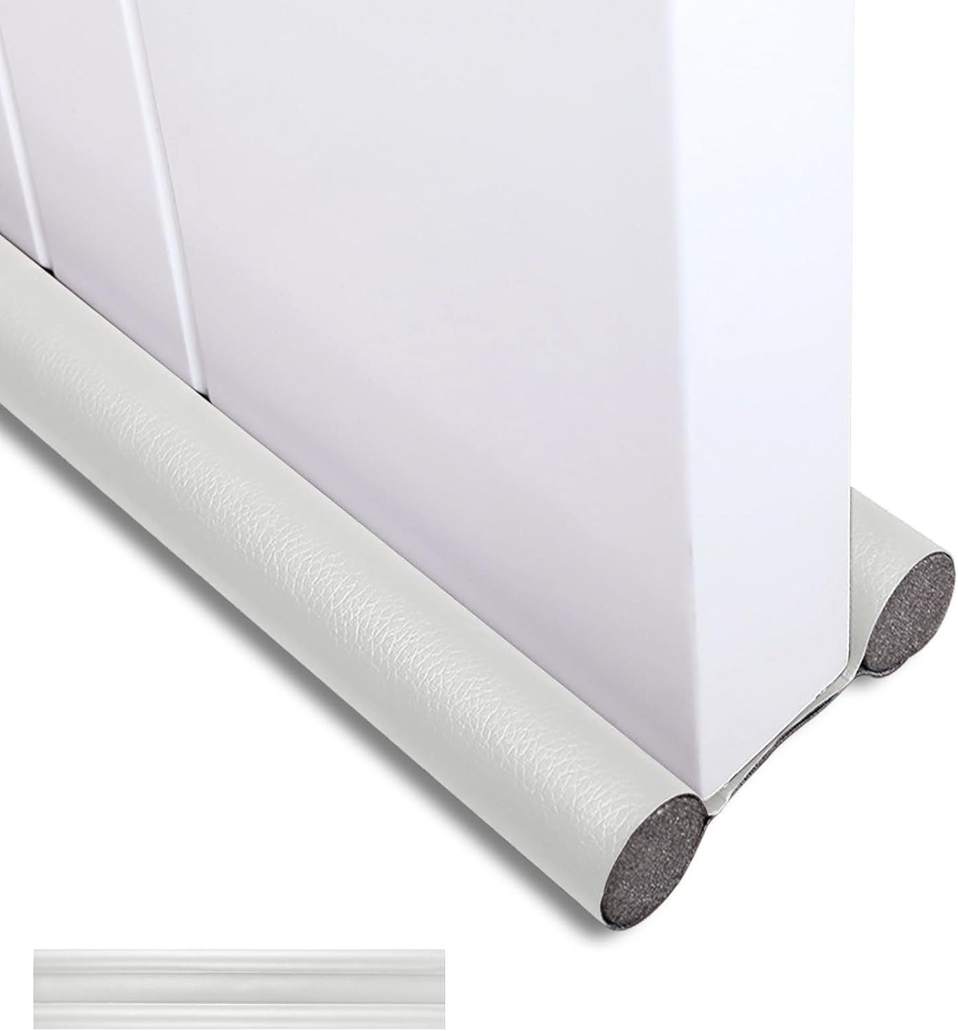 Double Door Draft Stopper 37 Inch Soundproof Windproof