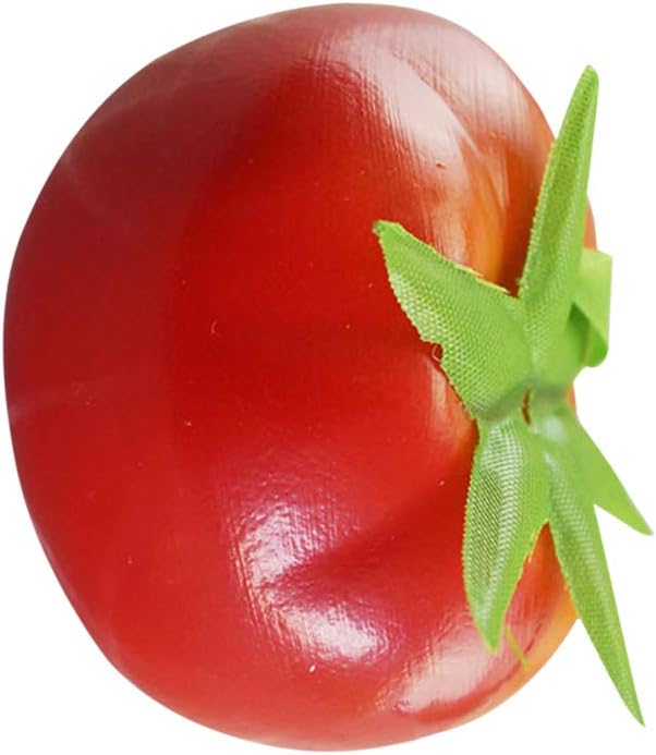 10Pcs Artificial Tomatoes for Home Decor and Photo Props
