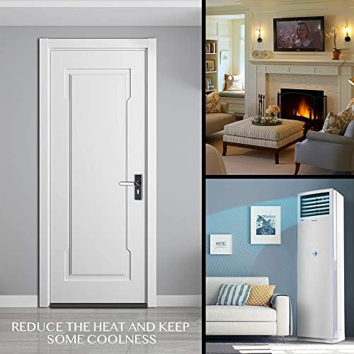 Waterproof Twin Door Draft Stopper Adjustable 30 to 36